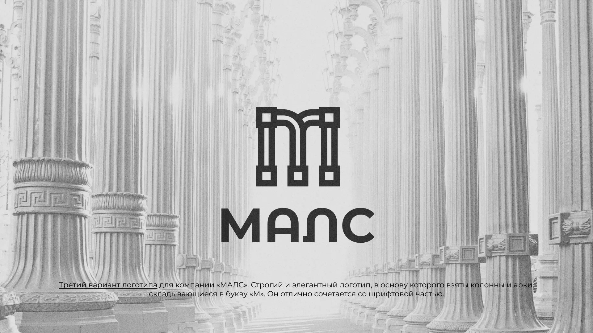 Разработка логотипа компании «МАЛС» в Пыталово