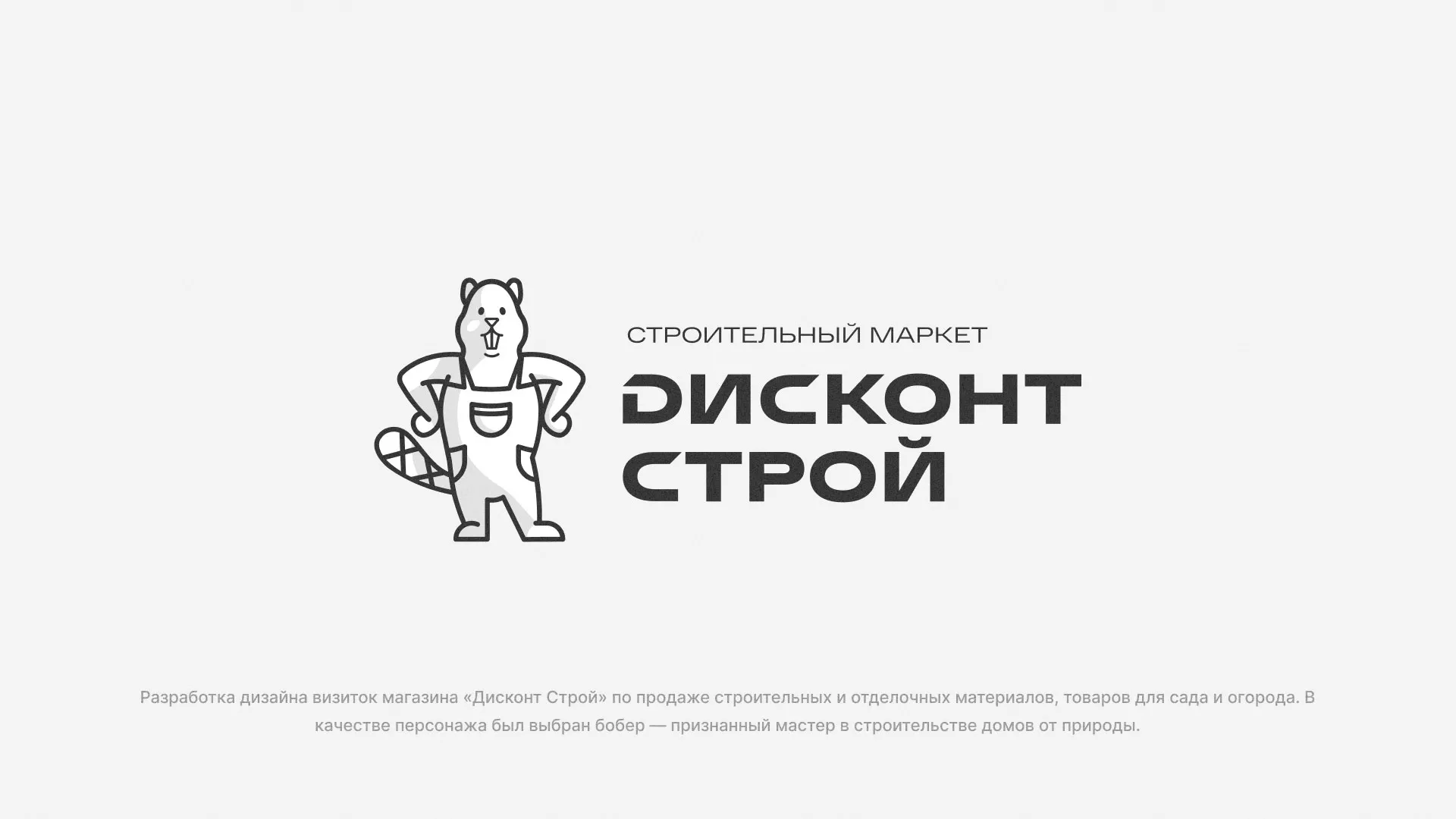 Разработка дизайна визиток магазина «Дисконт Строй» в Пыталово
